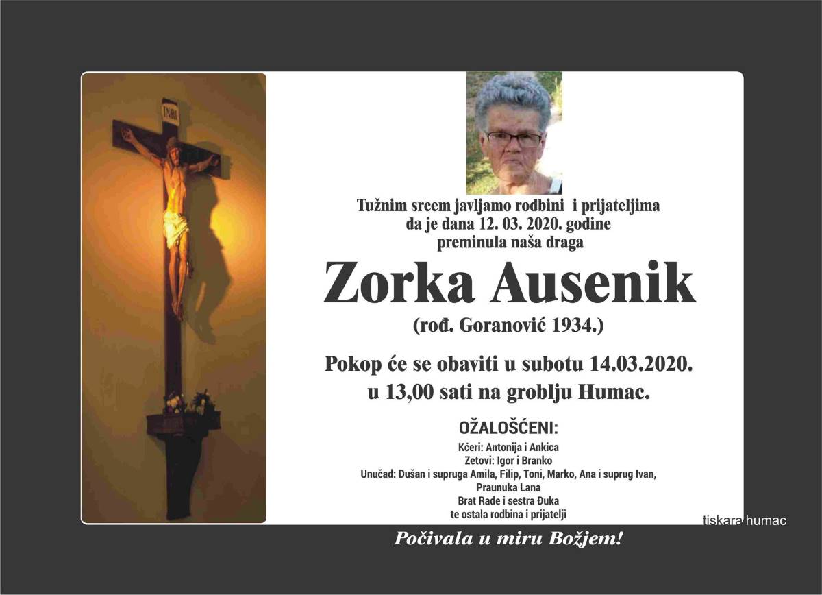 Zorka Ausenik